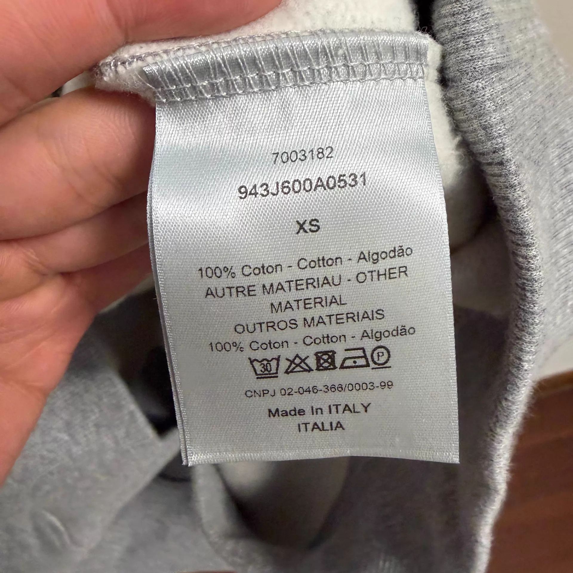 Dior DIOR Essentials CD Icon Embro Hoodie Men's Gray XS Size US XS / EU 42 / 0 - 9 Thumbnail
