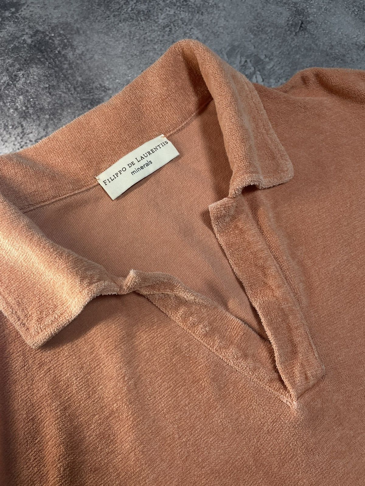 Other Filippo De Laurentiis Terry Toweling Polo Quiet Luxury Size US M / EU 48-50 / 2 - 3 Thumbnail