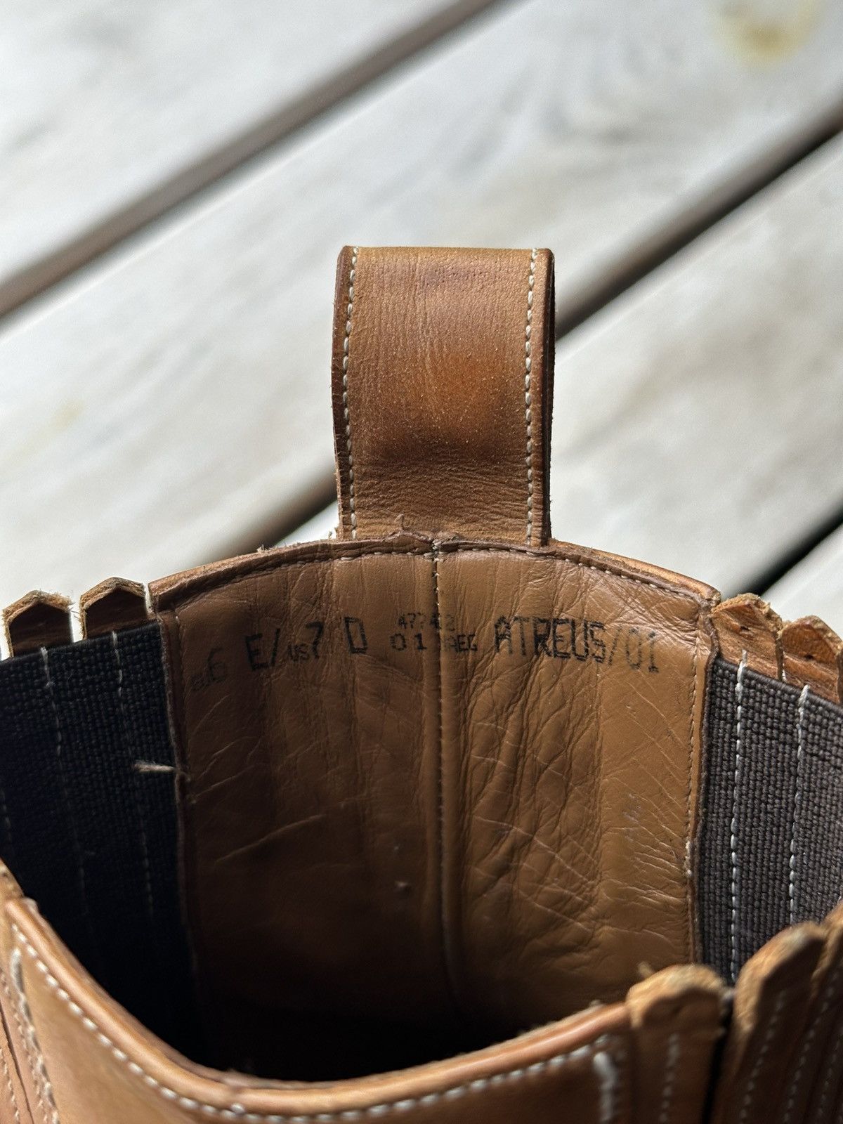 Bally LUXURY 🚨 BALLY VNTG BOOTS MEN BROWN COWBOY SHELSEY RARE Size US 7 / EU 40 - 13 Thumbnail