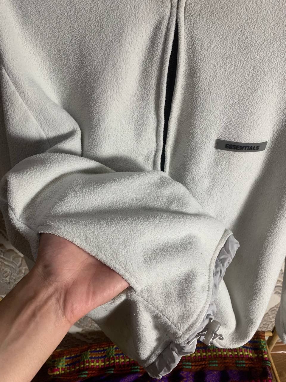 Vintage FEAR OF GOD ESSENTIALS FLEECE SWEATSHIRT DESIGNER CASUAL Y2K Size US S / EU 44-46 / 1 - 8 Thumbnail