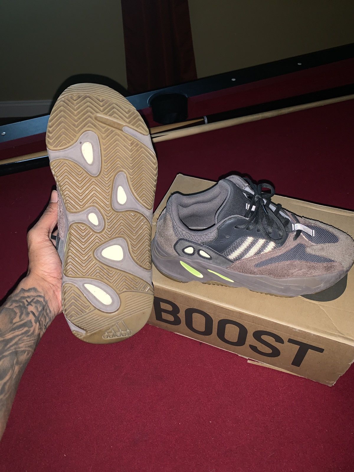 Adidas × Yeezy Yeezy Boost 700 Mauve ‼️LAST PRICE DROP‼️ Size US 9.5 / EU 42-43 - 3 Thumbnail