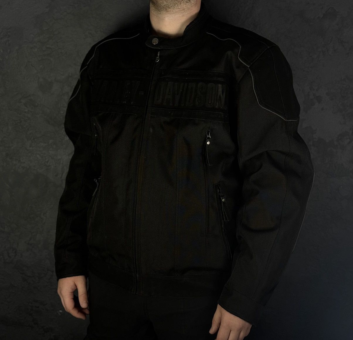 Harley Davidson Harley Davidson Authority Leanther Textile Jacket Body Armor Size US XL / EU 56 / 4 - 2 Thumbnail