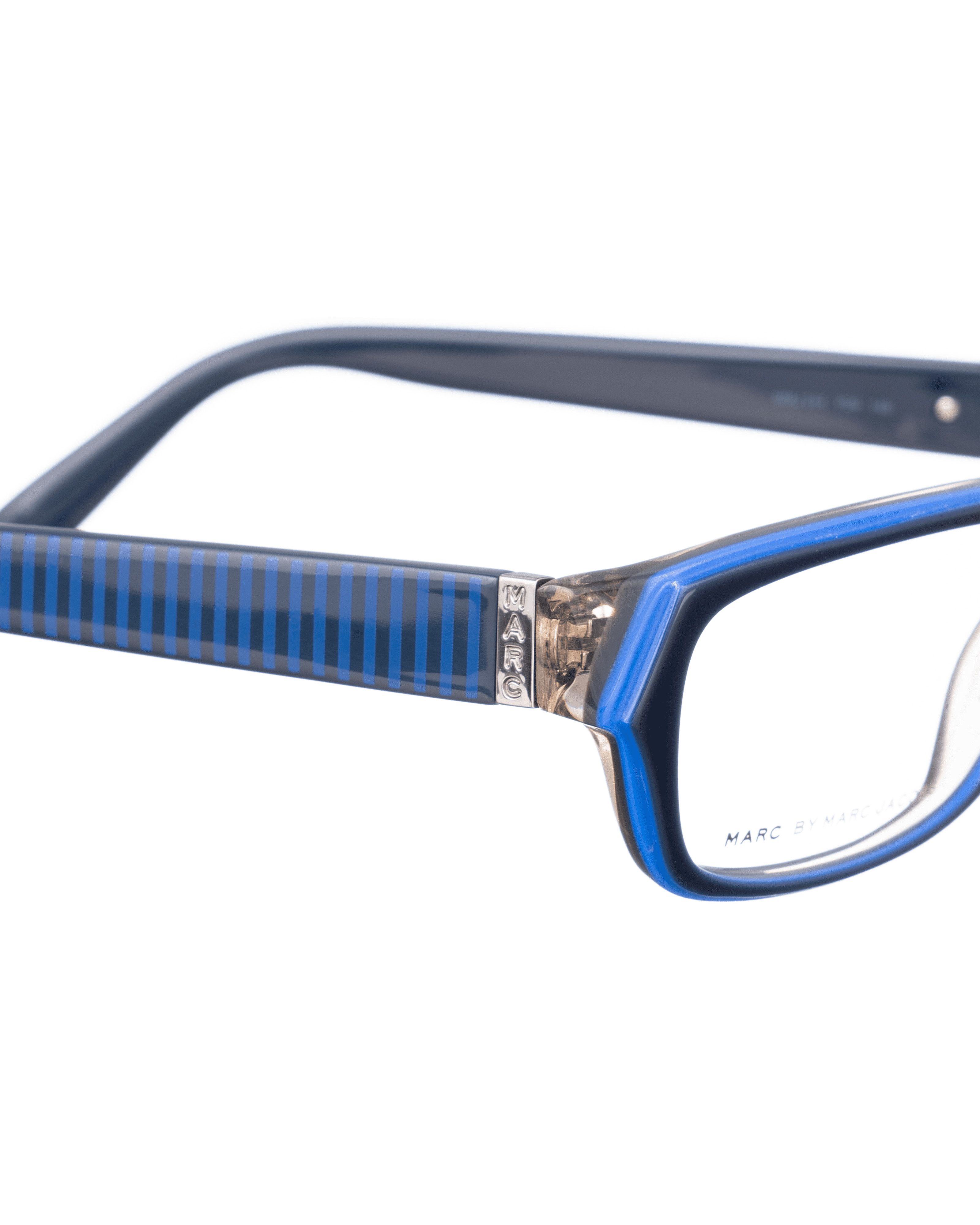 Marc by Marc Jacobs Marc by Marc Jacobs 00s Navy Striped Glasses Size ONE SIZE - 3 Thumbnail