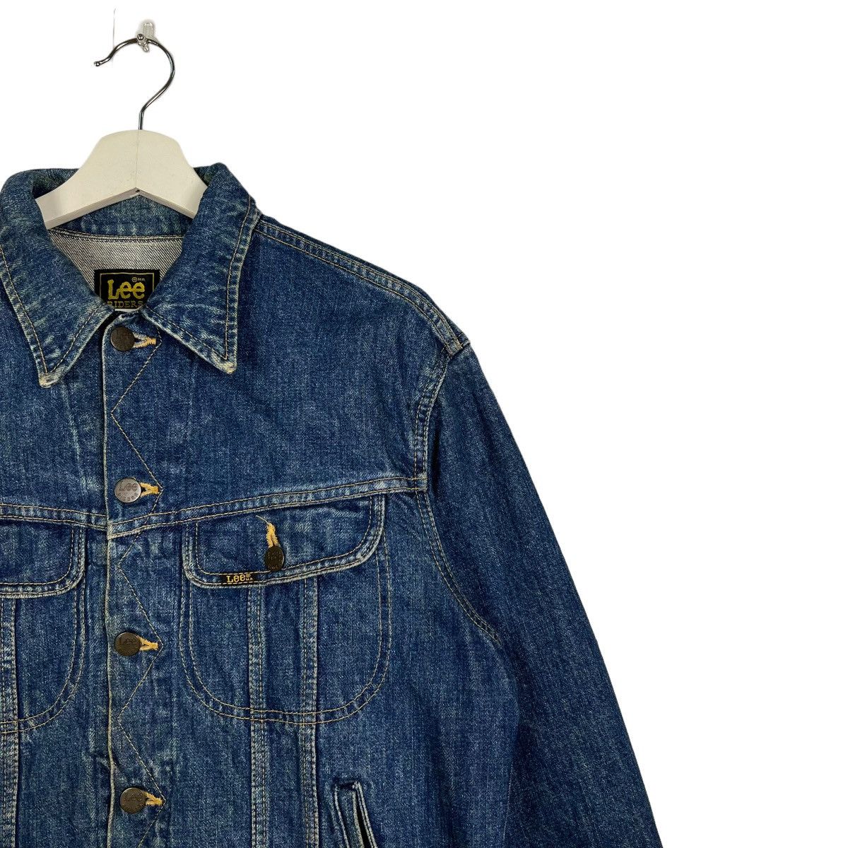Lee 🔥 VINTAGE LEE RIDERS DENIM TRUCKER JACKET Size US L / EU 52-54 / 3 - 5 Thumbnail