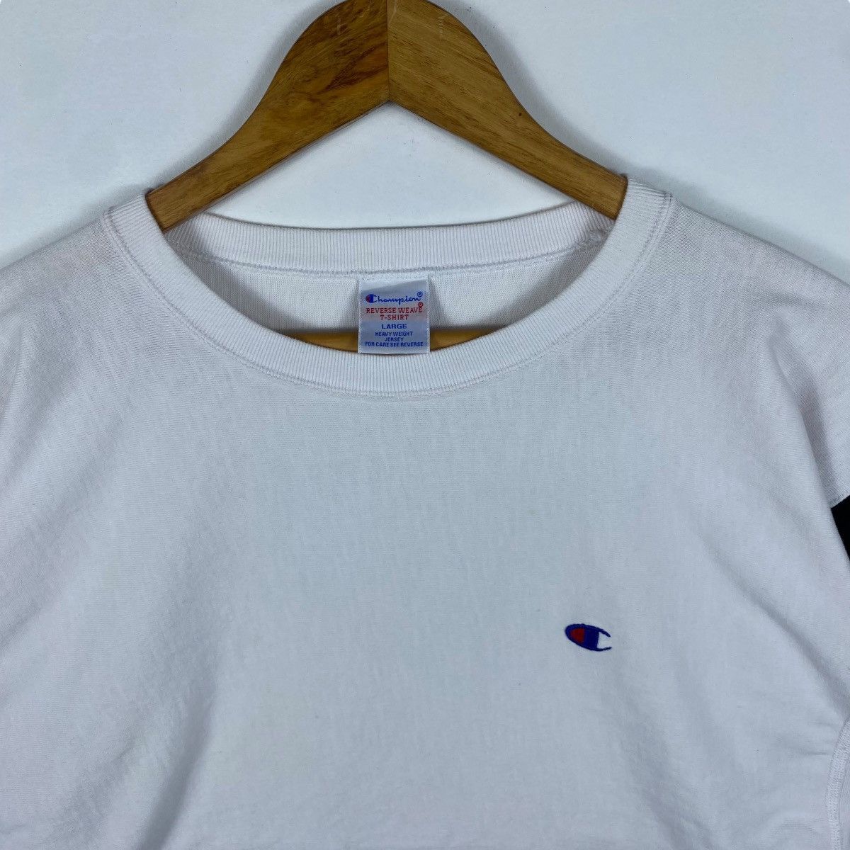 Champion CHAMPION Two Tones Sleeve Reverse Weave Tee Shirt Large Size Size US L / EU 52-54 / 3 - 2 Thumbnail