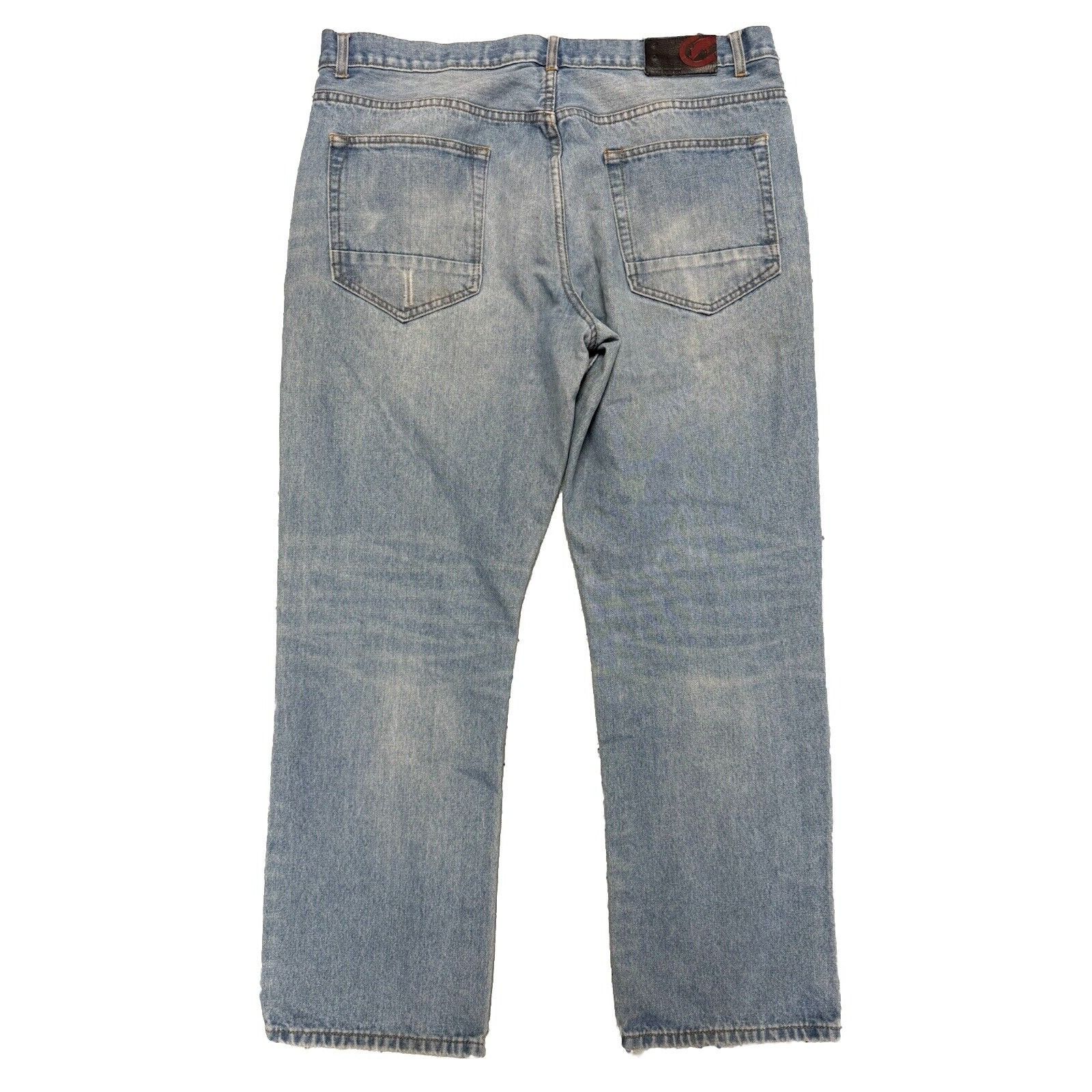 Marc Ecko × Vintage Vintage Ecko Unltd Jeans Mens 38 Blue Slim Straight Streetwe Size US 38 / EU 54 - 2 Thumbnail