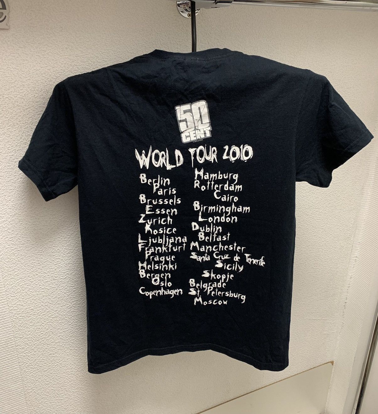 50 Cent × Tour Tee × Vintage 50 Cent vintage tour t-shirt S size  