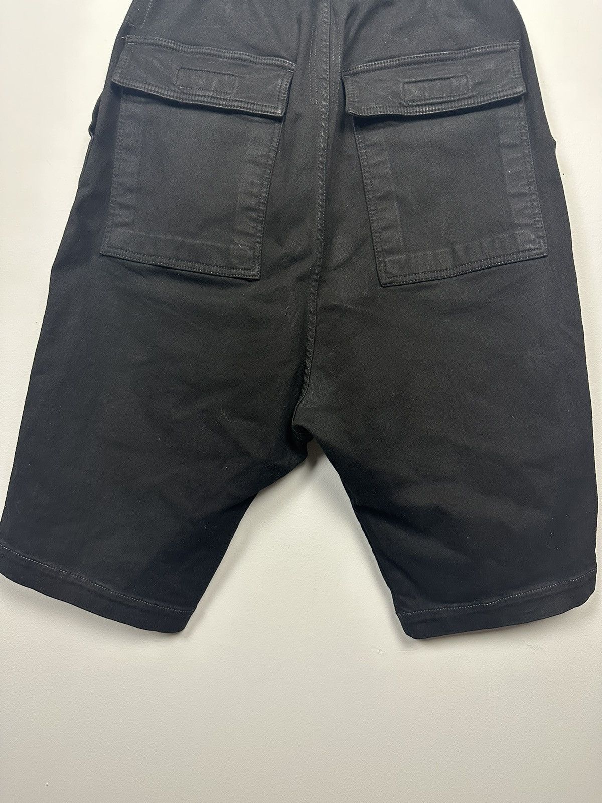 Rick Owens DRKSHDW Waxed Pusher Shorts Size US 30 / EU 46 - 7 Thumbnail