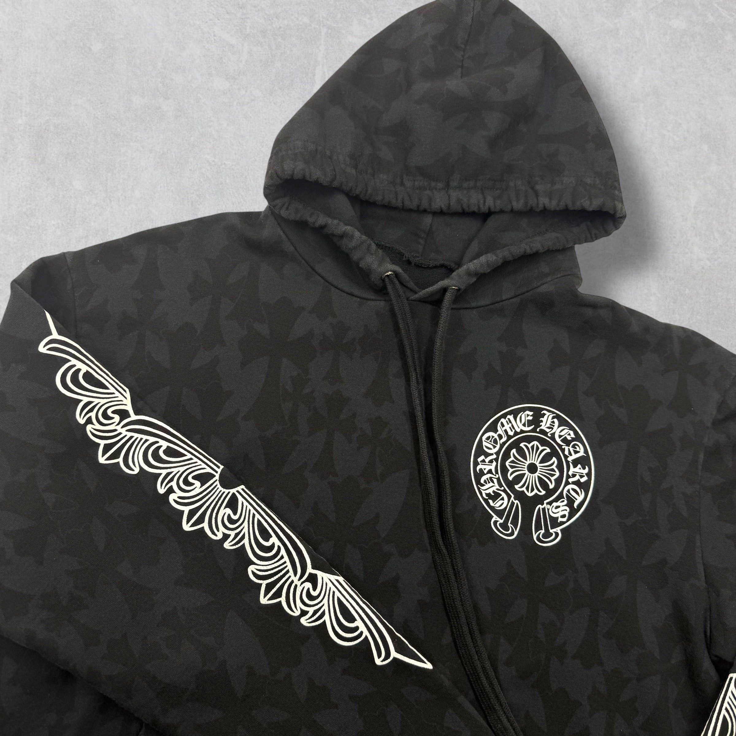 Chrome Hearts Chrome Hearts Monogram Cemetery Hoodie Small Size US S / EU 44-46 / 1 - 3 Thumbnail