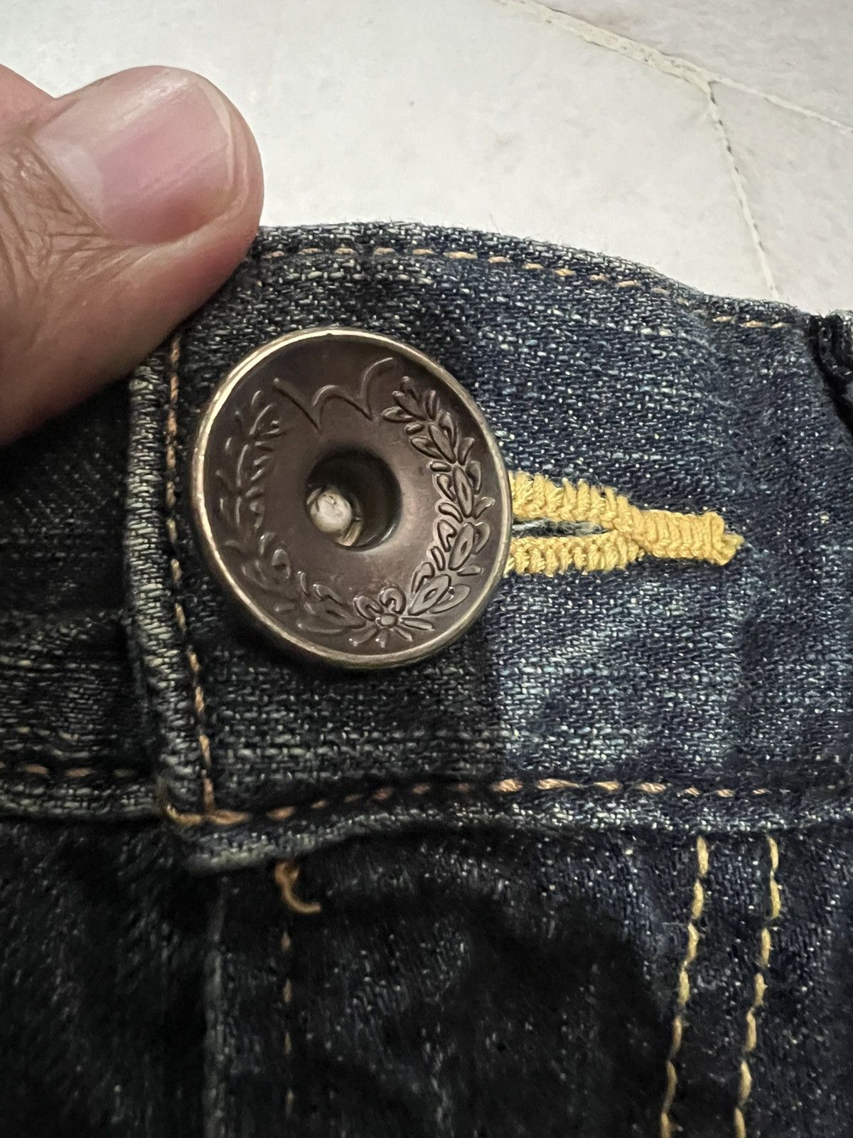 Edwin Flare Jean Vintage Edwin Blue Trip Tokyo Japan Mud Wash Jean Size US 28 / EU 44 - 12 Thumbnail