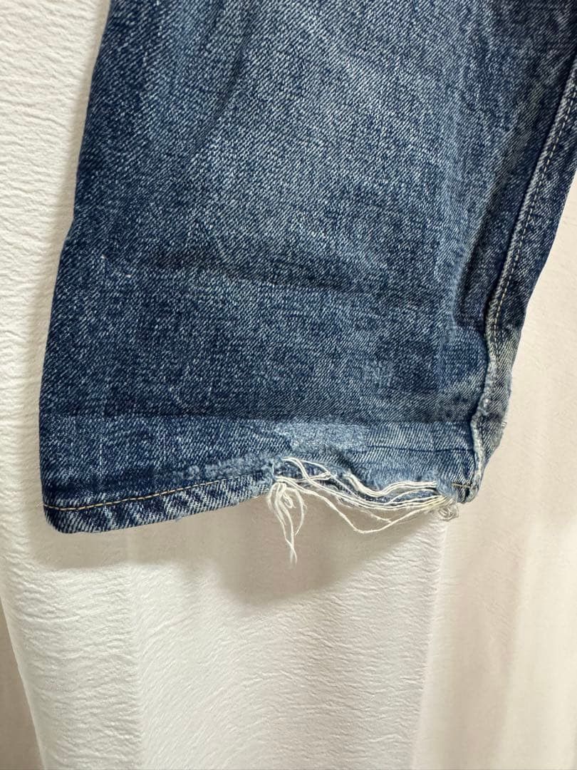 Japanese Brand Vintage Japanese Brand Faded Blue Wash Distressed Jeans Size US 28 / EU 44 - 8 Thumbnail