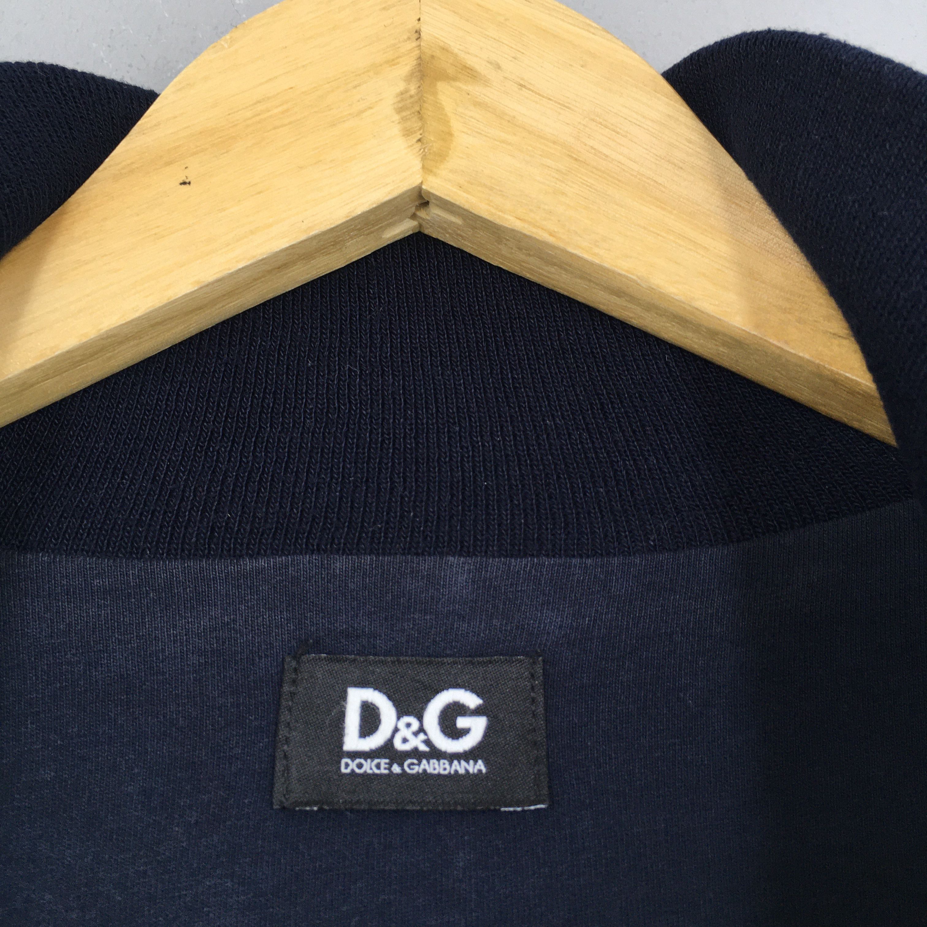 Dolce & Gabbana D&G Dolce Gabbana Zipper Sweatshirt Medium Size US M / EU 48-50 / 2 - 5 Thumbnail