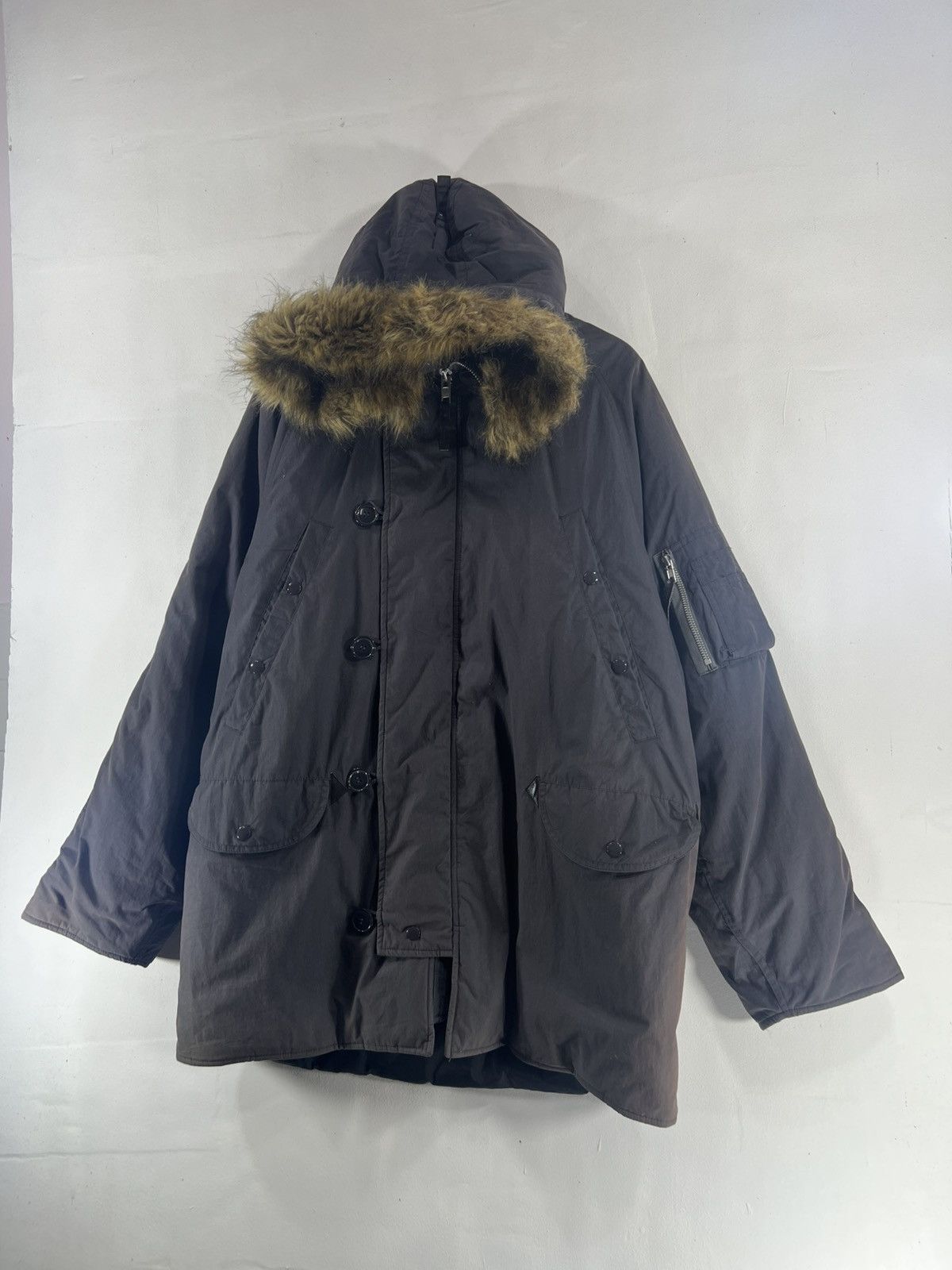 Alpha Industries Alpha Industries Parka With Mohair Hooded Size US L / EU 52-54 / 3 - 8 Thumbnail