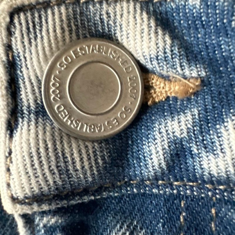 Other SO High Rise Kick Flare Women's sz13 Medium Wash Denim Jeans Size 31" - 9 Thumbnail