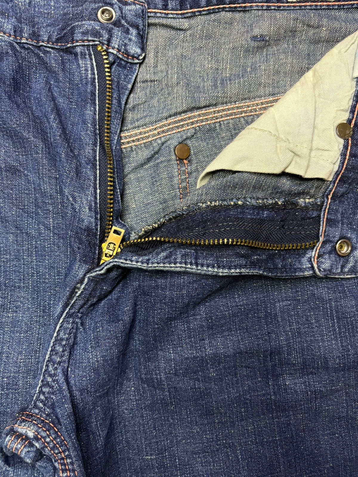 Japanese Brand × Orslow Vintage Or Slow Carpenter Loose Baggy Jeans Size US 29 - 9 Thumbnail