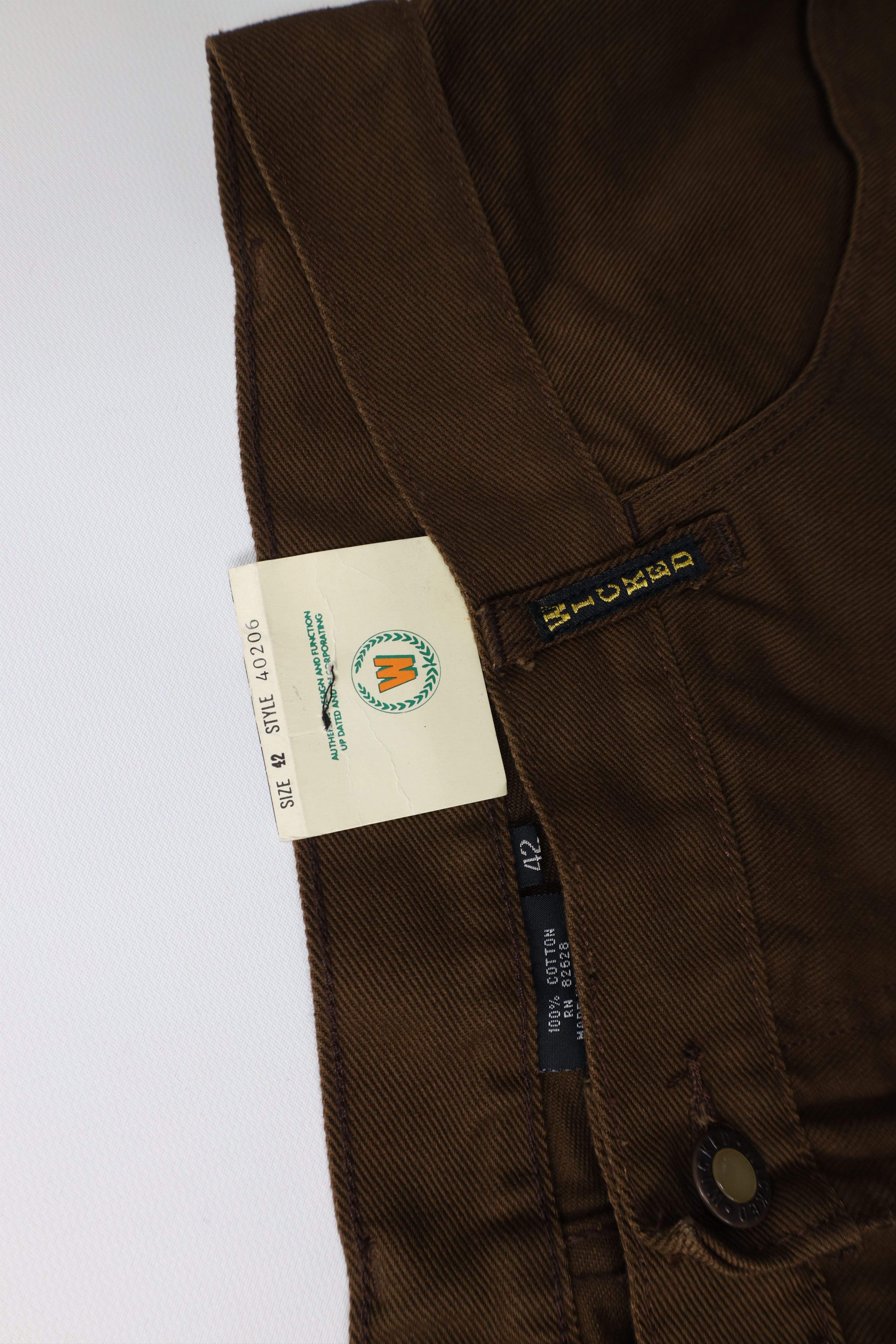 Vintage Deadstock Vintage 90s Streetwear Fit Skateboard Jeans Brown Size US 42 / EU 58 - 7 Thumbnail