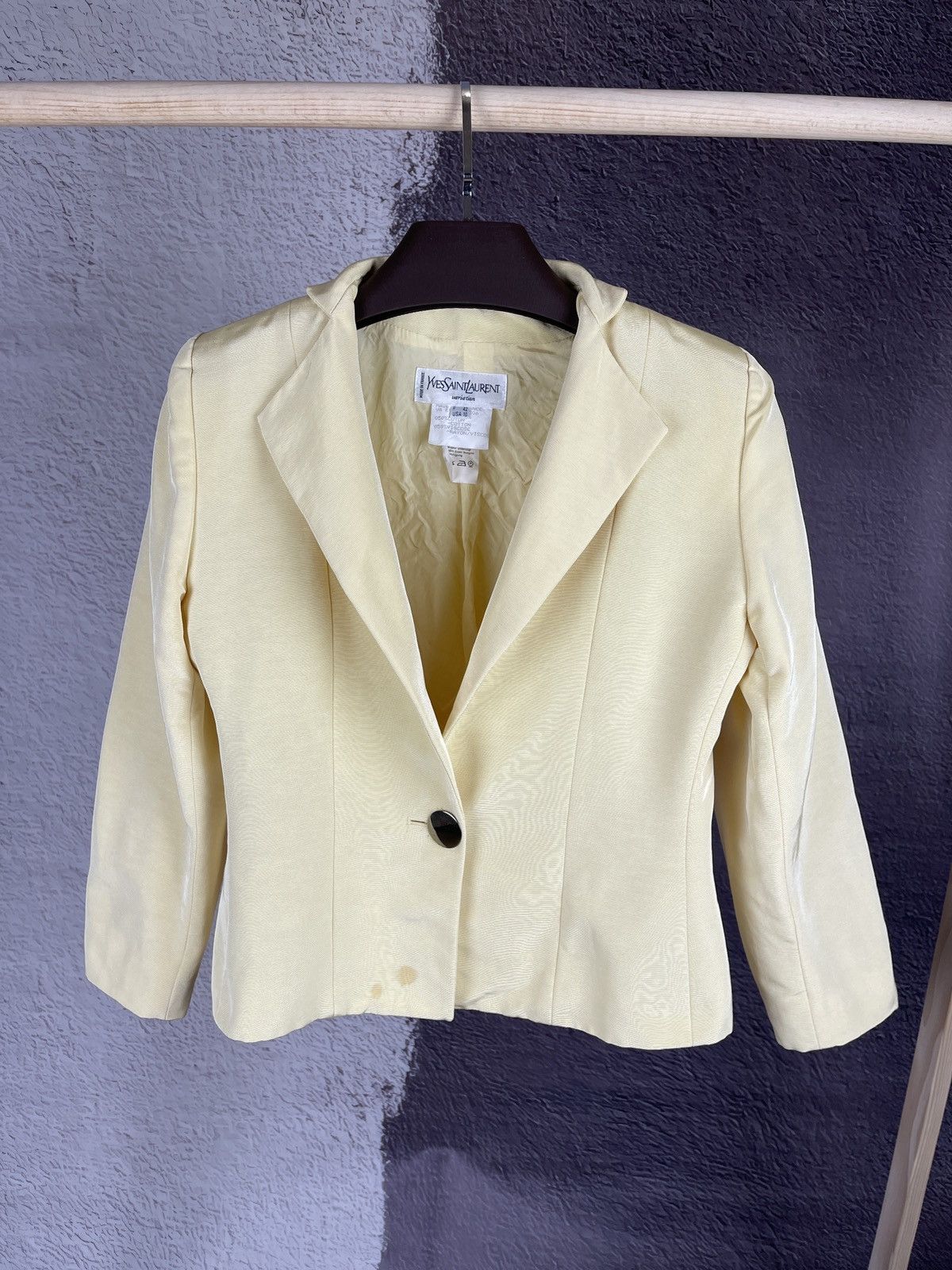 Other Yves Saint Laurent variation vintage made in France blazer Size L / US 10 / IT 46 - 2 Thumbnail