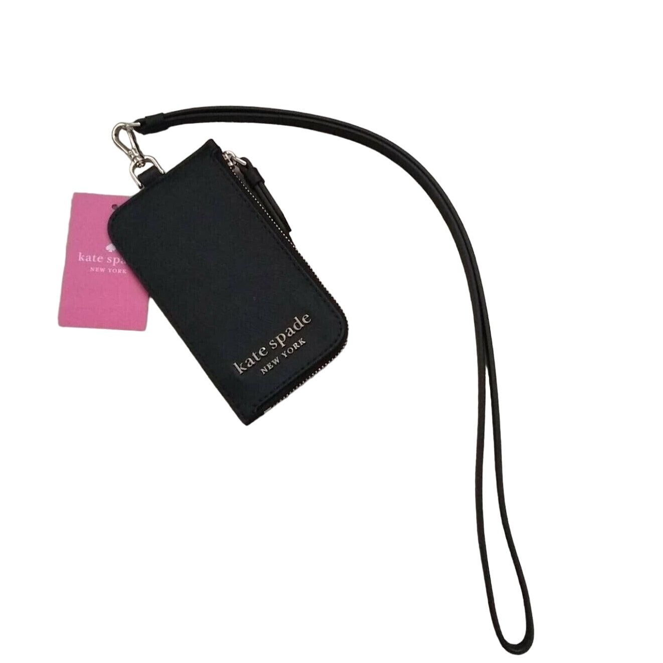 Kate Spade Kate Spade ID Card Case Cameron Lanyard Black Holder Wallet Size ONE SIZE - 2 Thumbnail