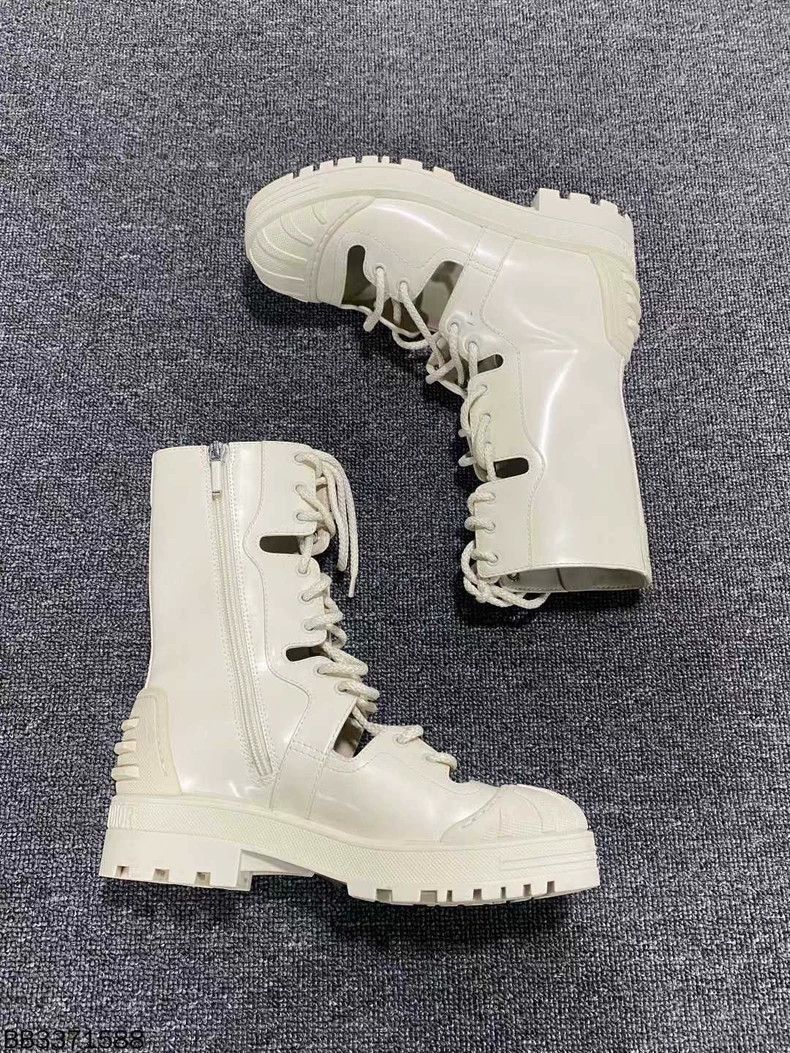 Dior Dior Shell Toe Tall Boots Size 37-2506 Size US 5.5 / IT 35.5 - 4 Thumbnail