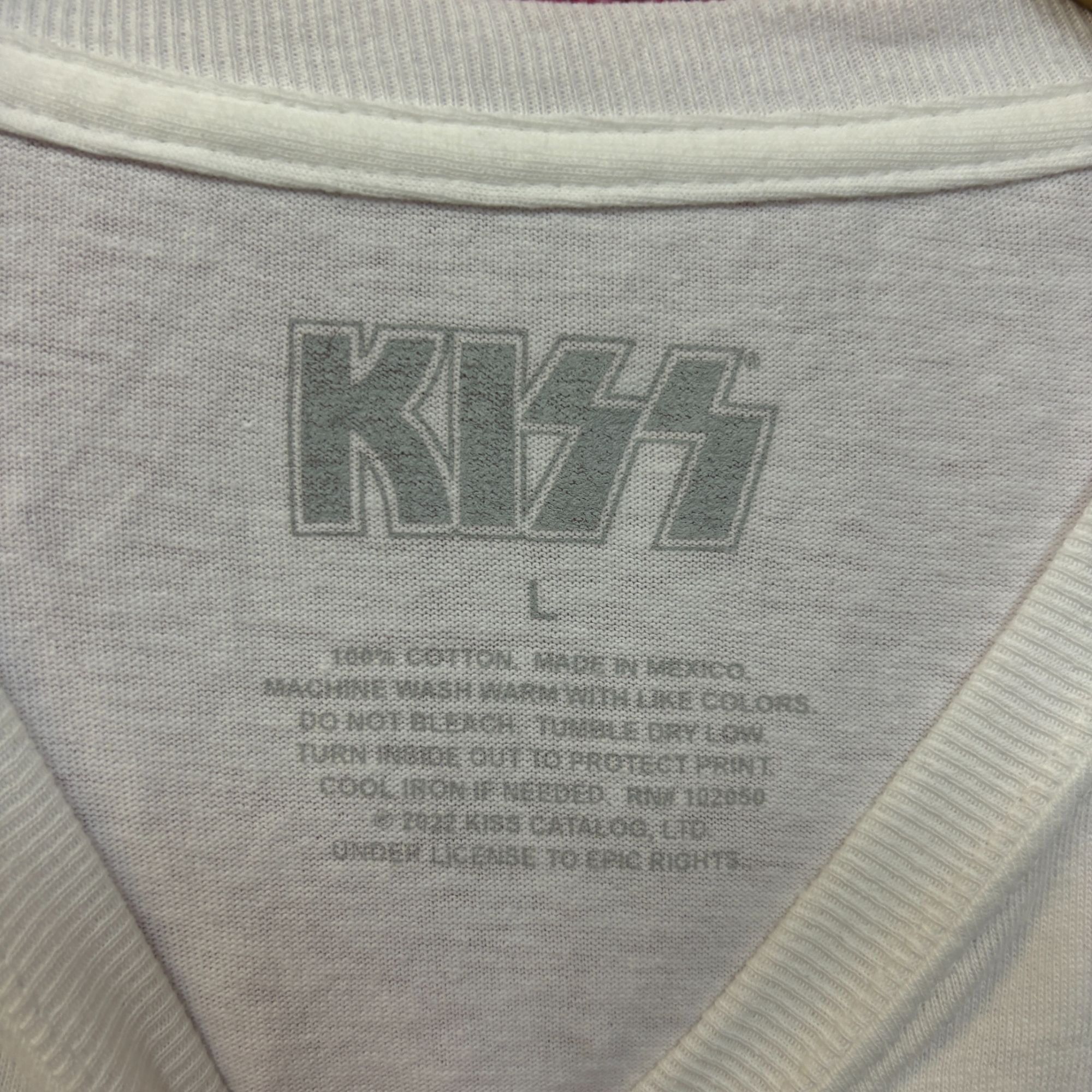 Band Tees × KISS Kiss Rock n Roll Tour 76-77 Rock Tee size Large Size US L / EU 52-54 / 3 - 4 Thumbnail