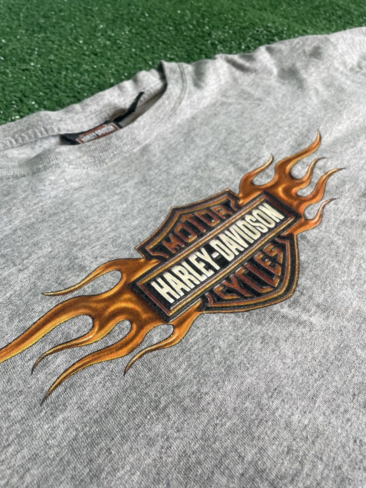 Harley Davidson × Vintage Vintage Harley Davidson “Embossed Logo” Tee Size US L / EU 52-54 / 3 - 2 Thumbnail