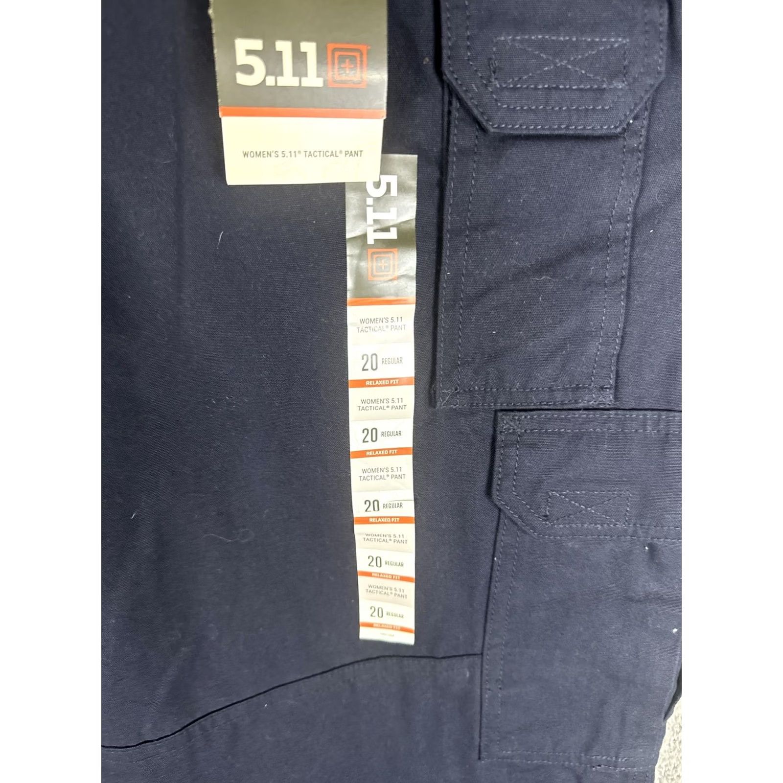 Vintage 5.11 Tactical Pants Womens 20 Regular Navy Cargo Workwear Elastic Waist Pockets Utility Cargo Pants Womens 5.11 Tactical Size 42" / US 20 - 5 Thumbnail