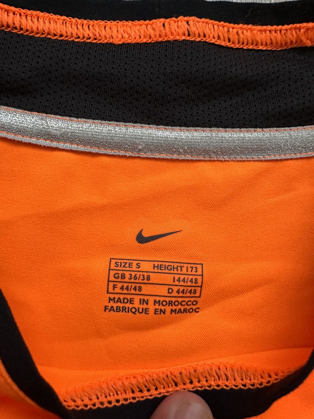 Nike 2002 Vintage Nike Total 90 Netherlands Home Soccer Jersey Size US S / EU 44-46 / 1 - 7 Thumbnail