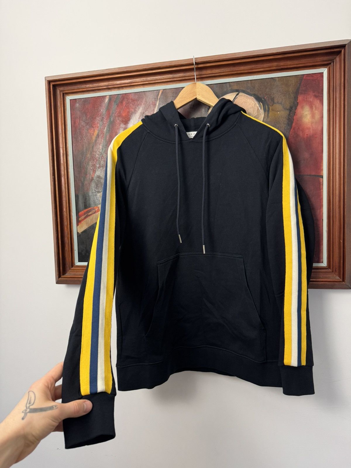 Sandro Sandro Paris Hoodie Black Designer High End Basic Luxury Size US S / EU 44-46 / 1 - 2 Thumbnail