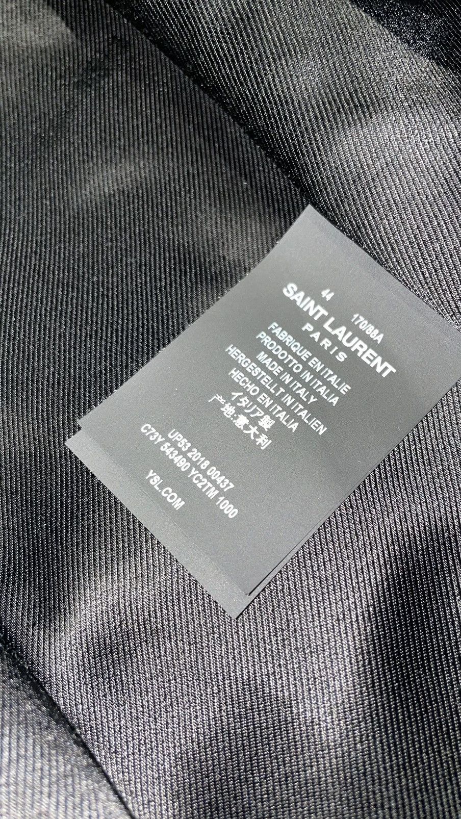 Saint Laurent Paris Saint Laurent Classic Caban Leather Coat Size US S / EU 44-46 / 1 - 6 Thumbnail