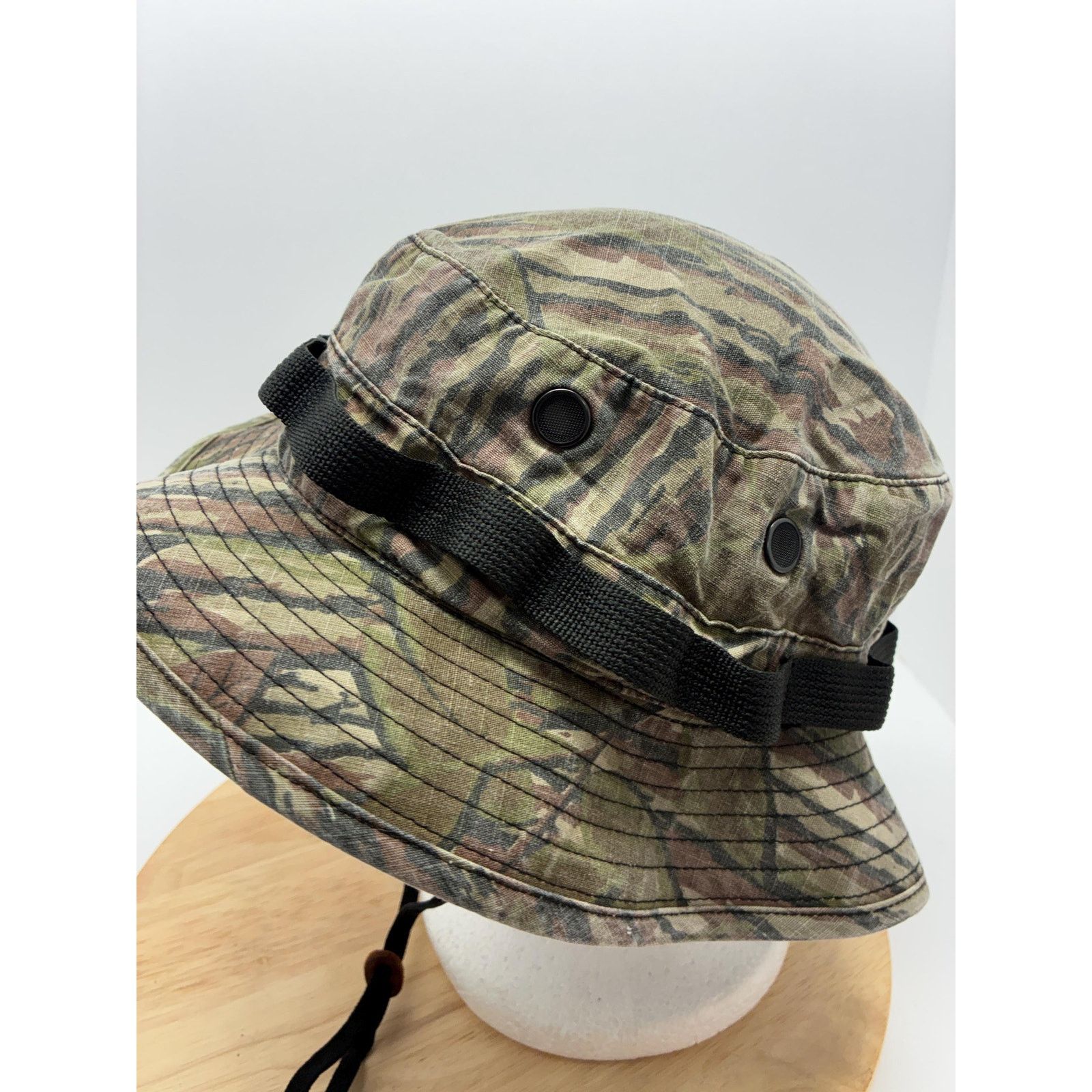Other Vintage 1992 U.S. Military Boonie Hat Woodland Size 7 1/2 Size ONE SIZE - 3 Thumbnail
