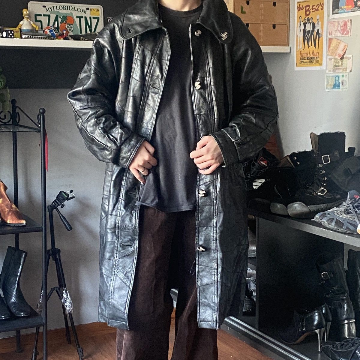 Archival Clothing × Avant Garde × Vintage AvantGarde Real Leather 