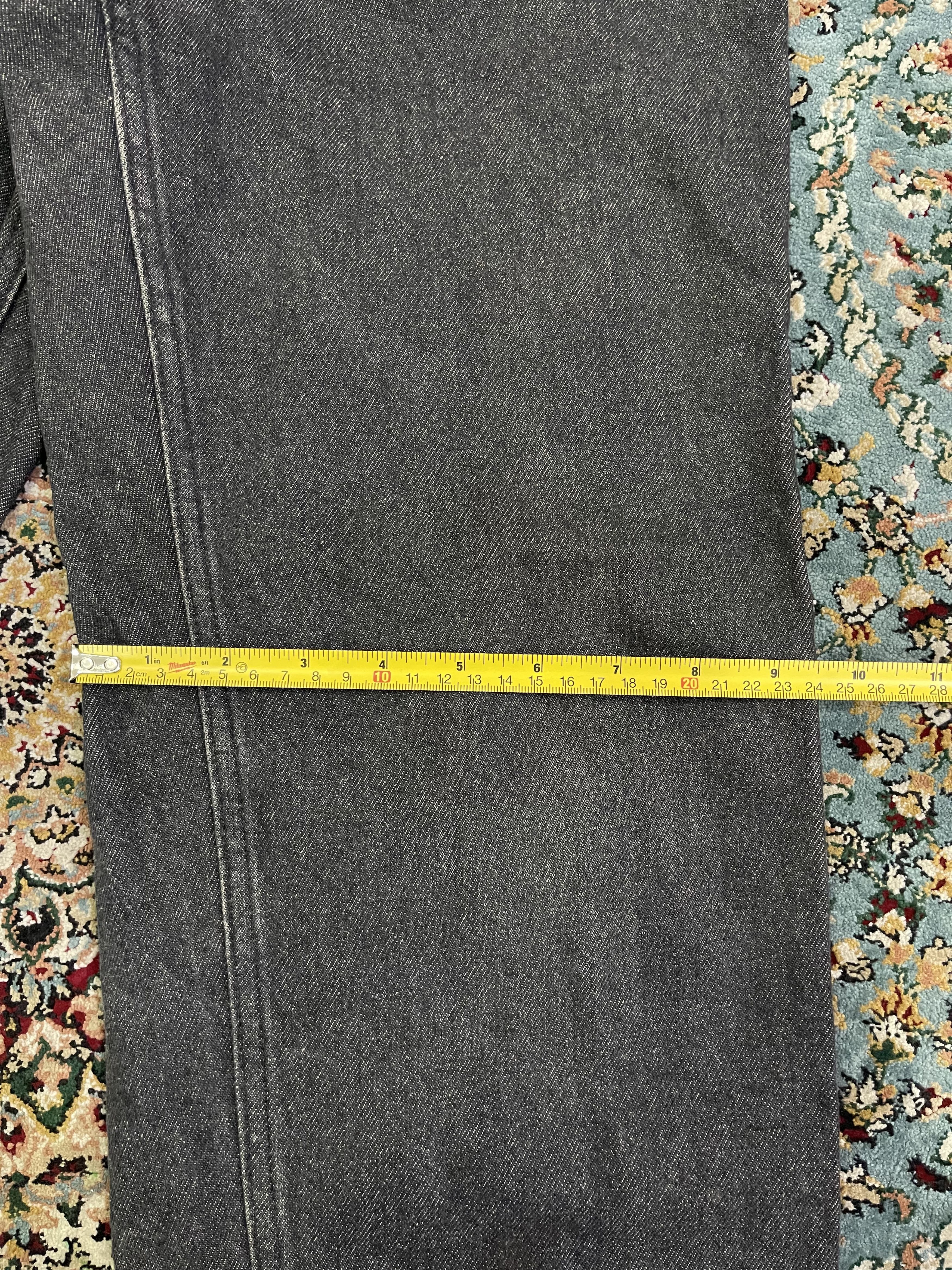 Comme des Garcons AD1990 COMME des GARCONS HOMME Black Denim Size US 28 / EU 44 - 13 Thumbnail