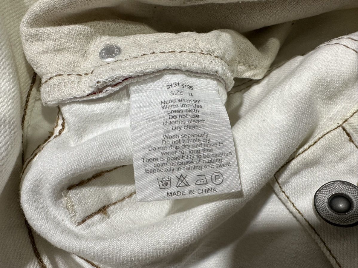 GOA 🔥Y2K Archived G.o.a White Denim Snakeskin Size US 30 / EU 46 - 14 Thumbnail