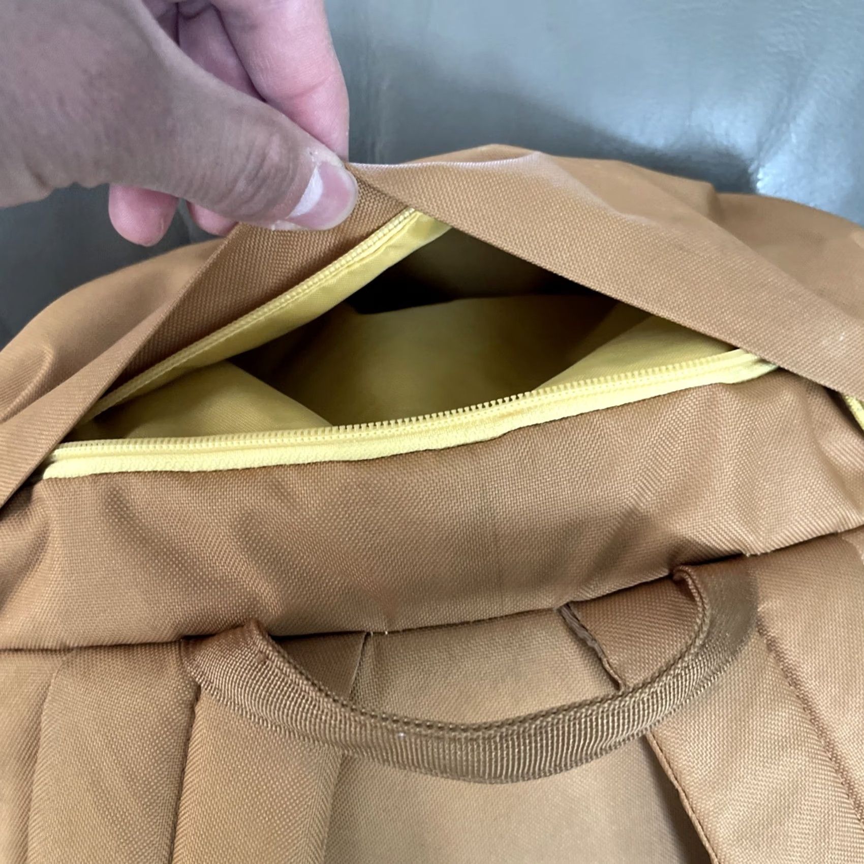 Patagonia Patagonia Backpack Mens One Size Yellow Arbor Lid Pack 48545FA22 Leather? (Note: No new info) Size ONE SIZE - 7 Thumbnail