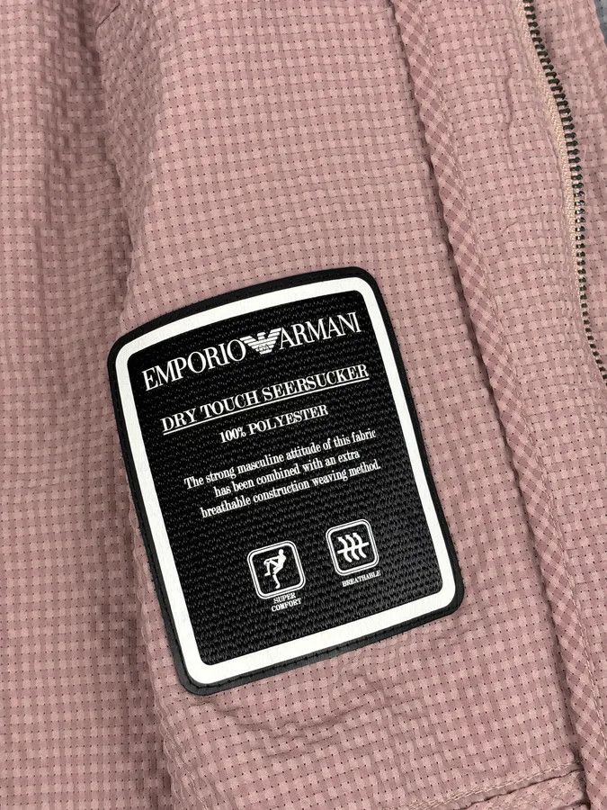 Emporio Armani AW2020 Emporio Armani Rose Nylon Windbreaker Jacket Size US L / EU 52-54 / 3 - 10 Thumbnail