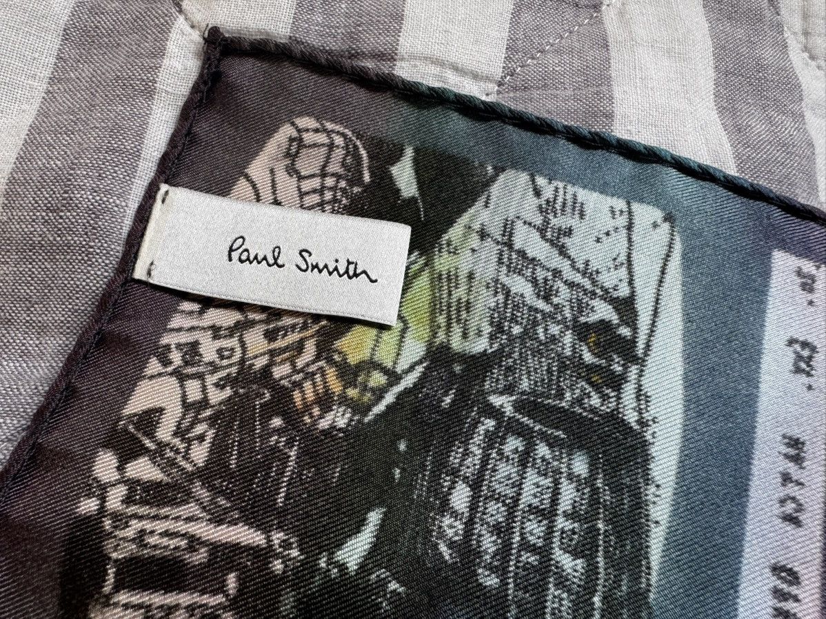 Paul Smith Ridley Scott x Paul Smith Alien Covenant Silk Pocketsquare Size ONE SIZE - 6 Thumbnail