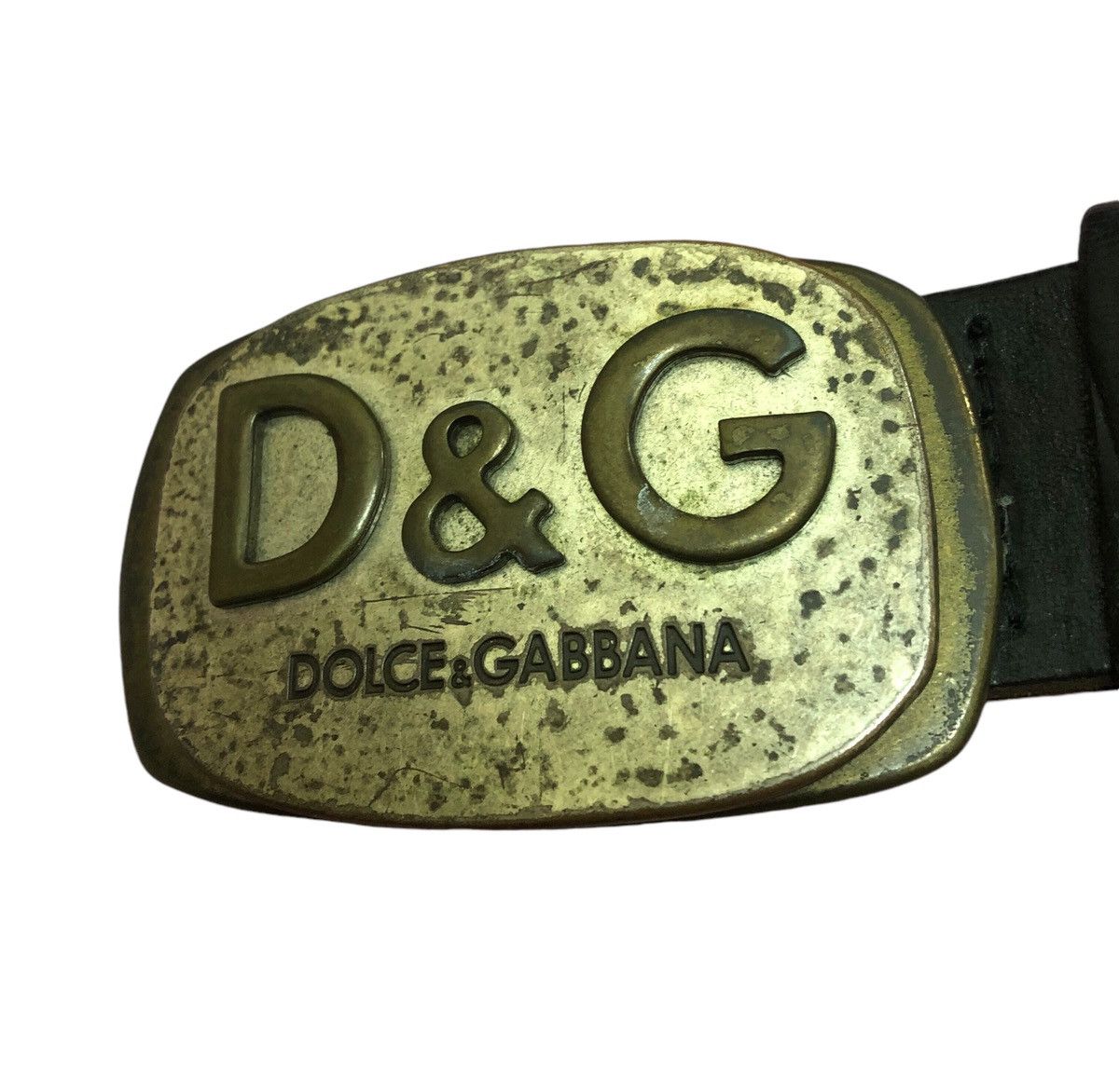 Dolce & Gabbana Vintage Dolce & Gabbana Genuine Leather Belt Made In Italy Size 36 - 3 Thumbnail