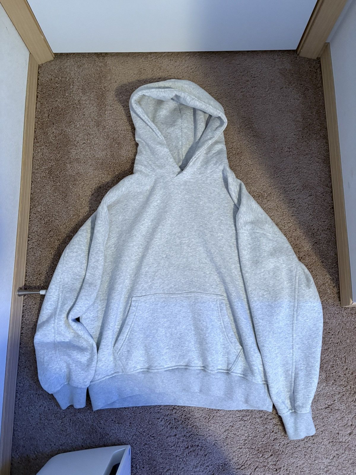 Abercrombie & Fitch Abercrombie & Fitch pullover hoodie heather grey mens medium Size US M / EU 48-50 / 2 - 1 Thumbnail