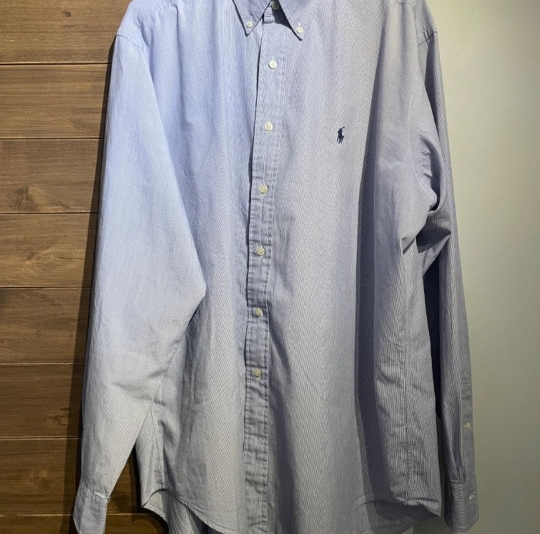 Polo Ralph Lauren Men's shirt by Ralph Lauren,16 1/2 neck, use100% cotton Size US M / EU 48-50 / 2 - 5 Thumbnail
