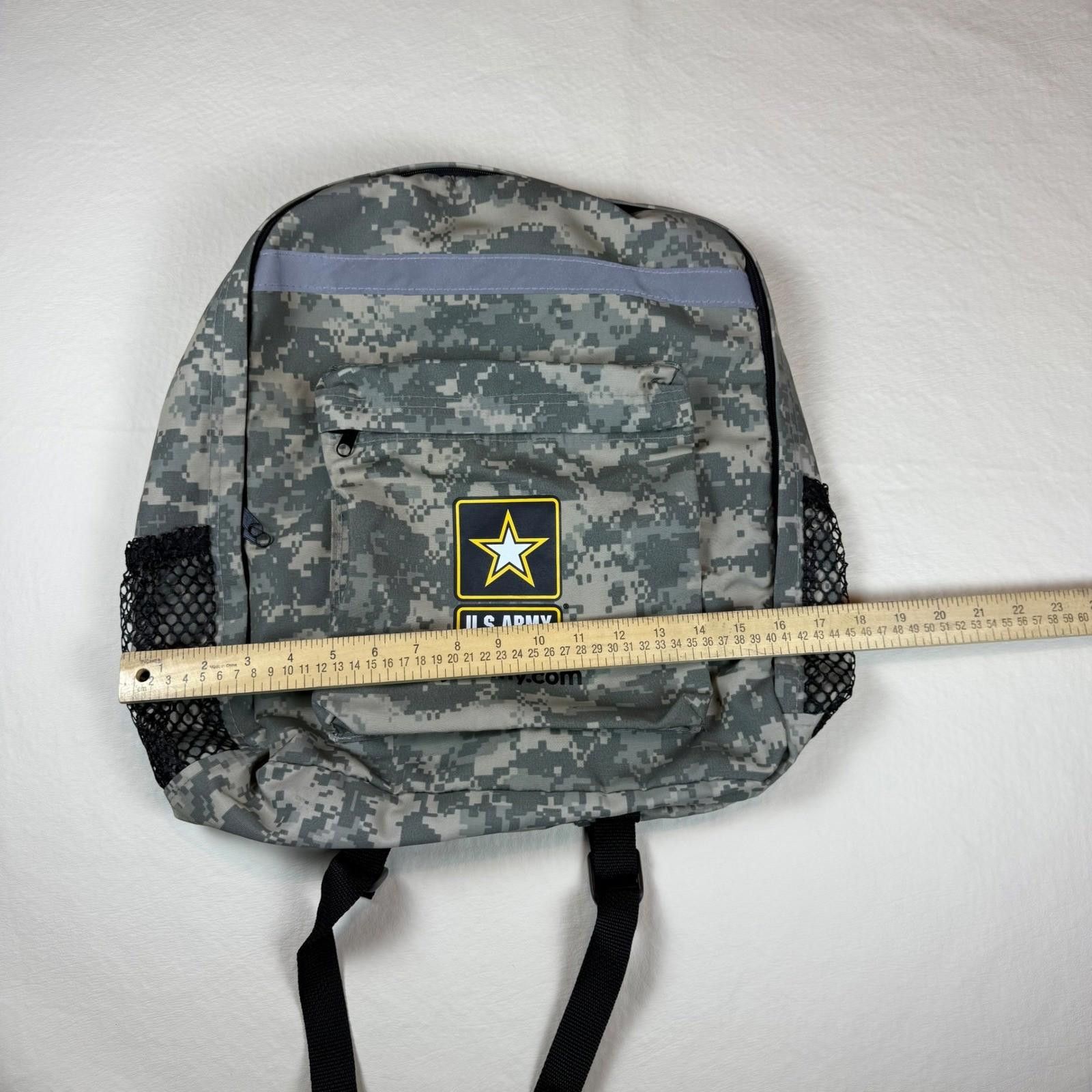 Other US Army Digital Camo Backpack Camouflage Star Logo Size ONE SIZE - 8 Thumbnail