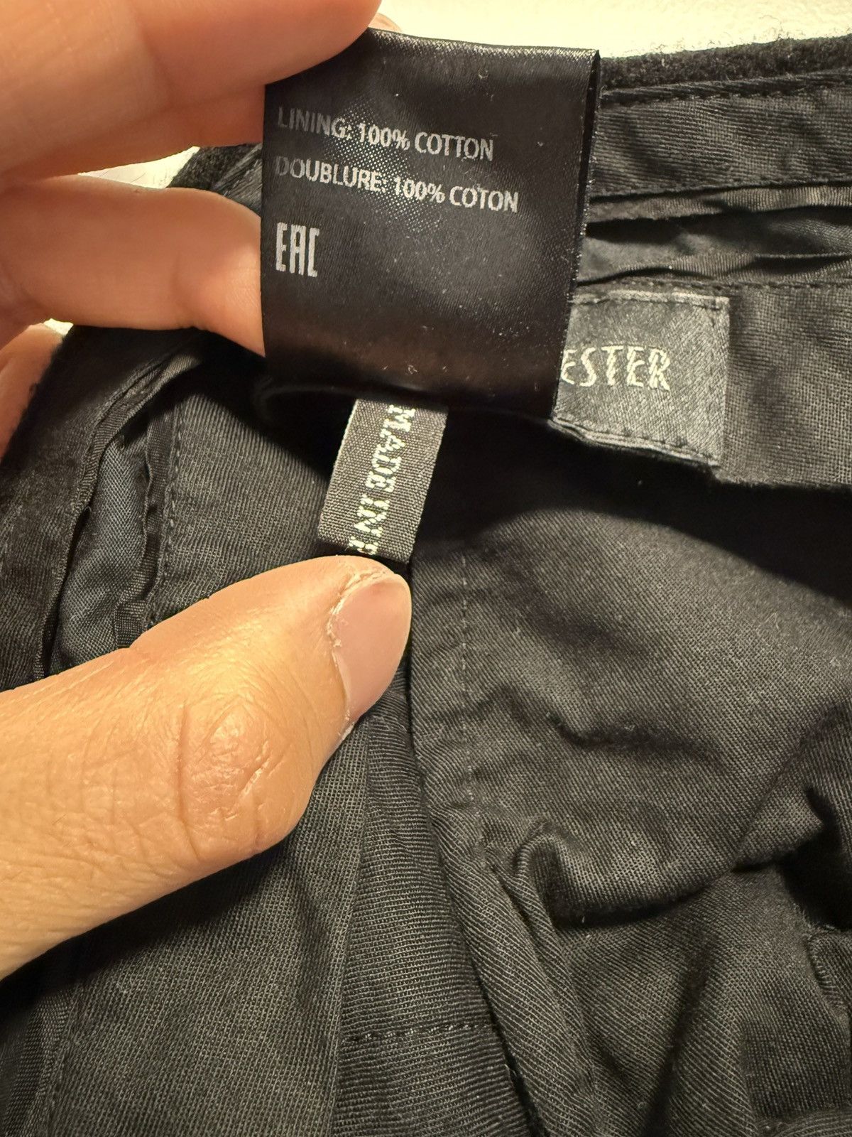 Ann Demeulemeester Ann Demeulemeester Trouser Size US 32 / EU 48 - 4 Thumbnail