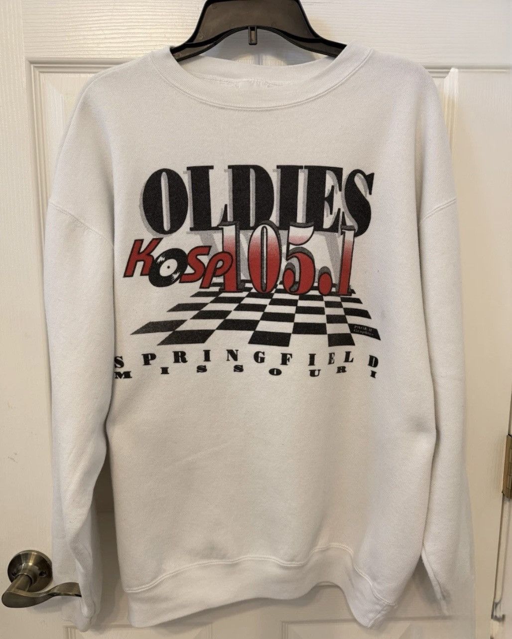 Other 90s vintage radio station KOSP 105.1 Springfield MO 2-sided Size US XL / EU 56 / 4 - 1 Thumbnail