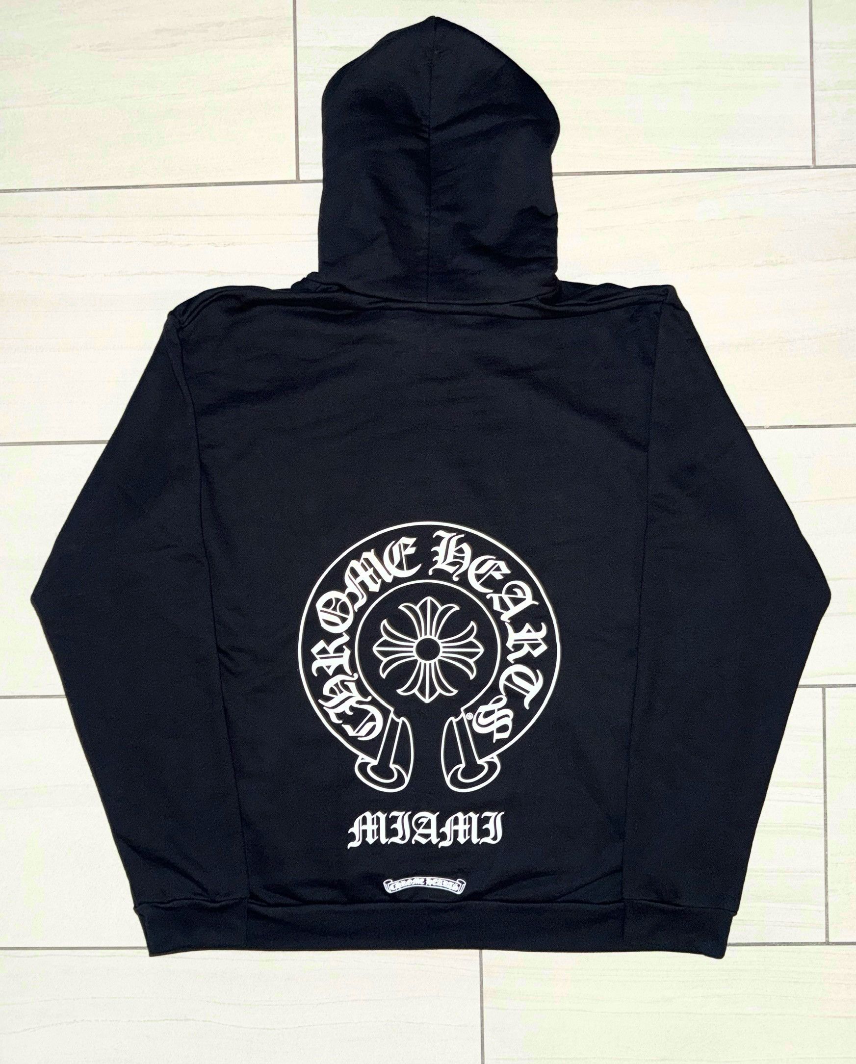 Chrome Hearts Chrome Hearts Miami Horseshoe Zip Up Hoodie (Black) Size US XXL / EU 58 / 5 - 2 Thumbnail