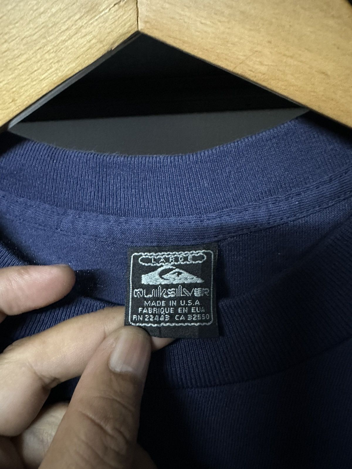 Quiksilver × Vintage Vintage 90s Quiksilver Surf Sun Faded Single Stitch Tee Size US L / EU 52-54 / 3 - 7 Thumbnail