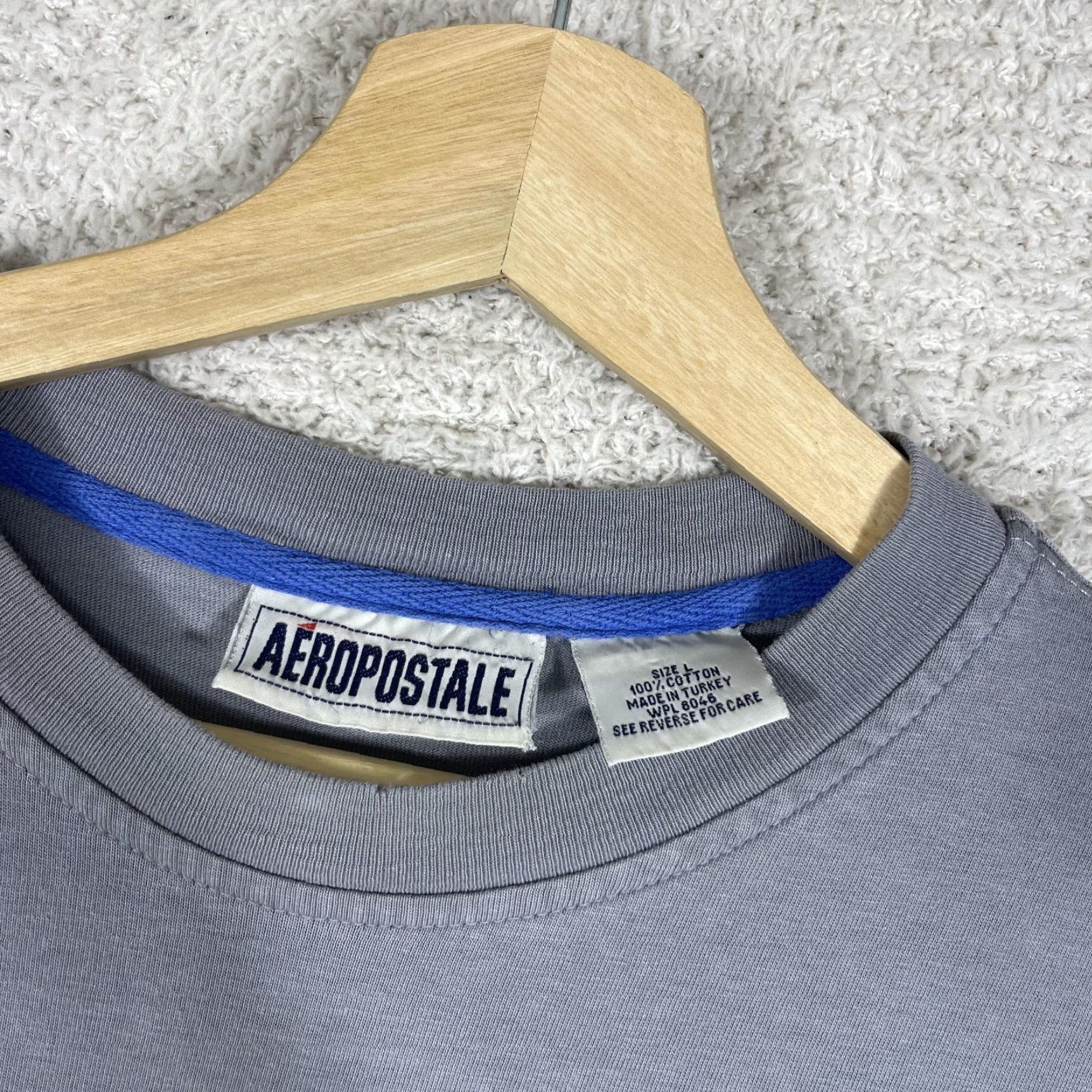 Aeropostale VINTAGE Aeropostale T-Shirt Mens Large Gray Y2K Rescue Team A-87 Ski Long Sleeve Shirt Size US L / EU 52-54 / 3 - 4 Thumbnail