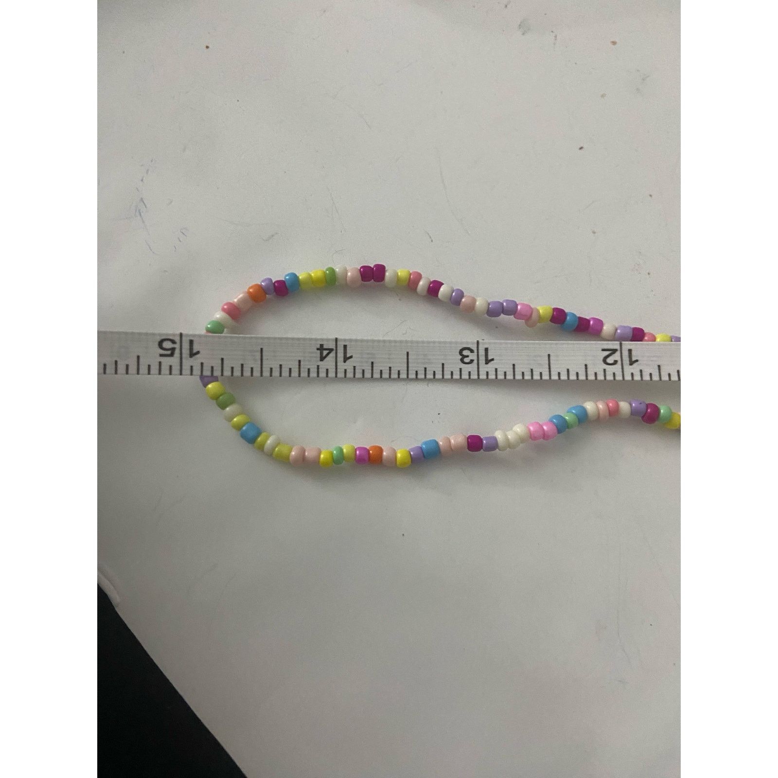 Handmade Long beaded necklace Size ONE SIZE - 4 Thumbnail