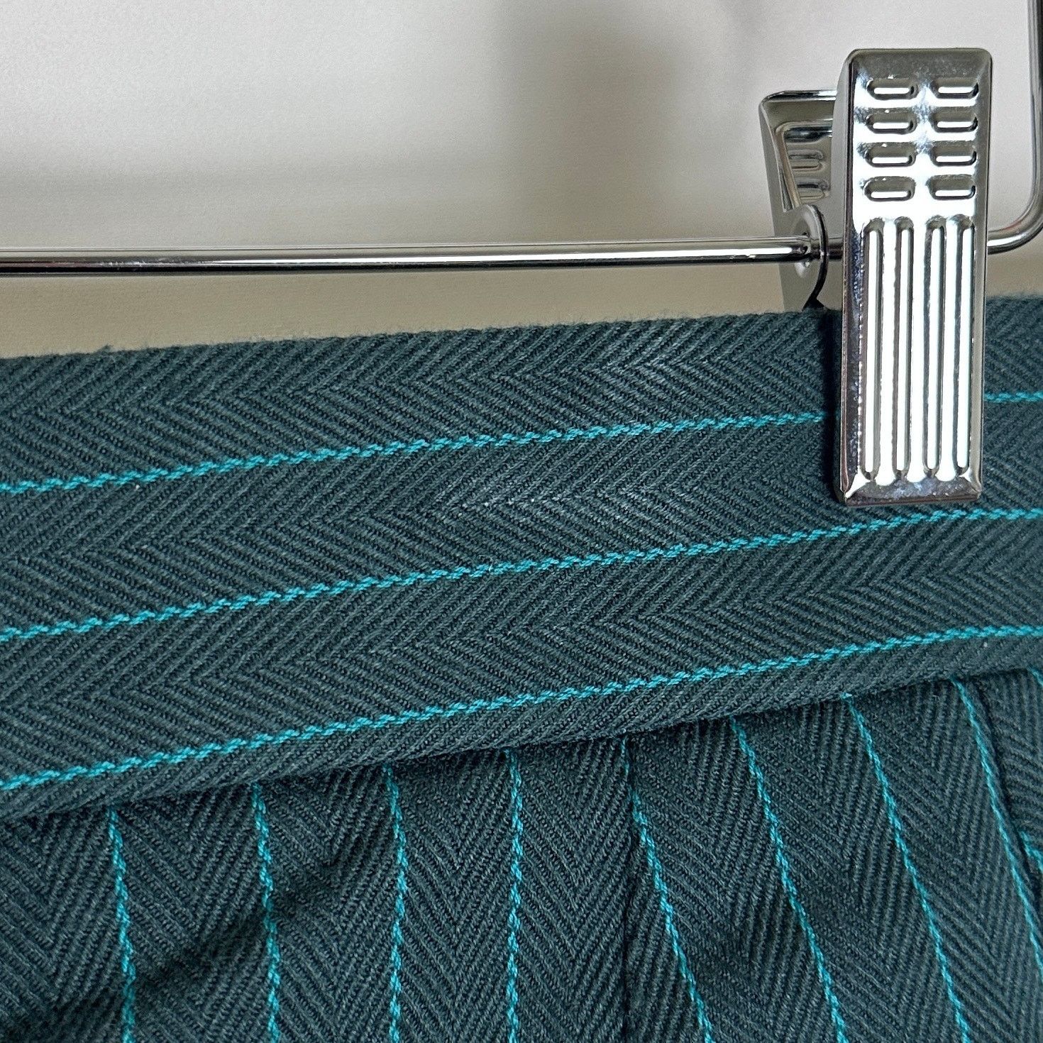 Facetasm Coca-Cola Green Two Tuck Stripe Pants Size US 32 / EU 48 - 7 Thumbnail