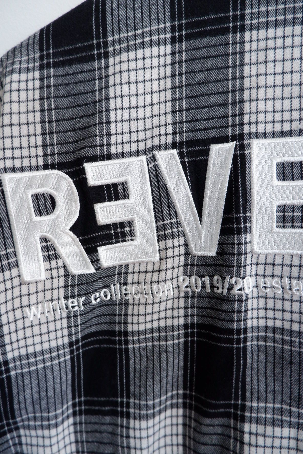Revenge FW/20 REVENGE Embroidered Flannel Shirt Size US L / EU 52-54 / 3 - 6 Thumbnail