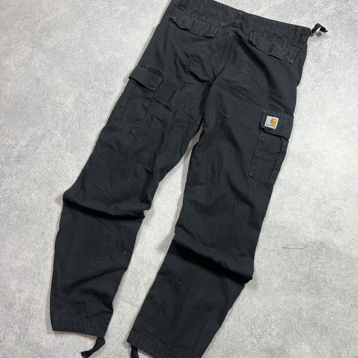 Carhartt Vintage Carhartt Cargo Green Pants Faded Thrashed HYPE Size US 28 / EU 44 - 3 Thumbnail