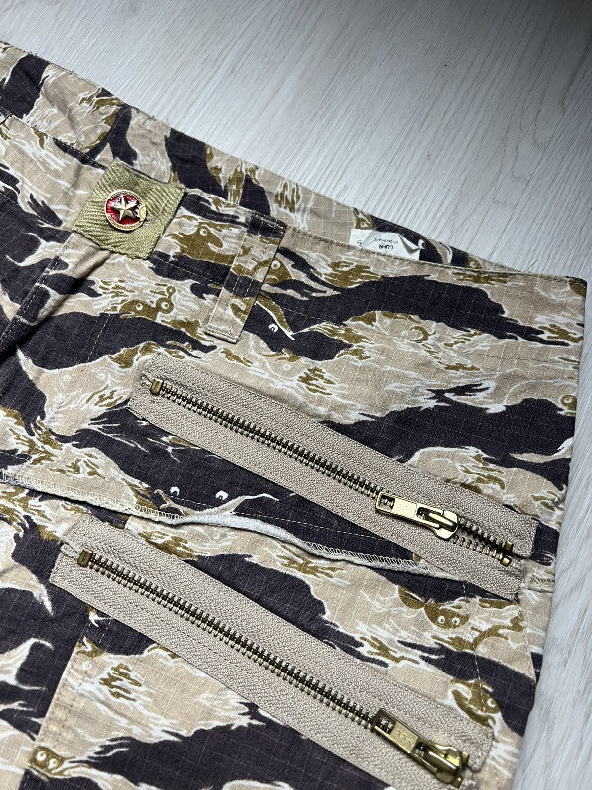 NADA SS05 Nada Rebirth To Tabura Rasa Tiger Stripe Communist Army Size US 34 / EU 50 - 5 Thumbnail